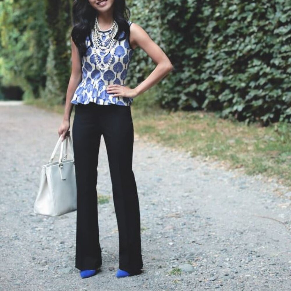 Loft High Rise Dress Pants